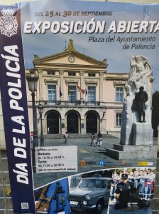 Actos de Celebración del Día de la Policía celebrado en Palencia capital. 